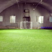 Крытое футбольное поле - ангар в Каскелене